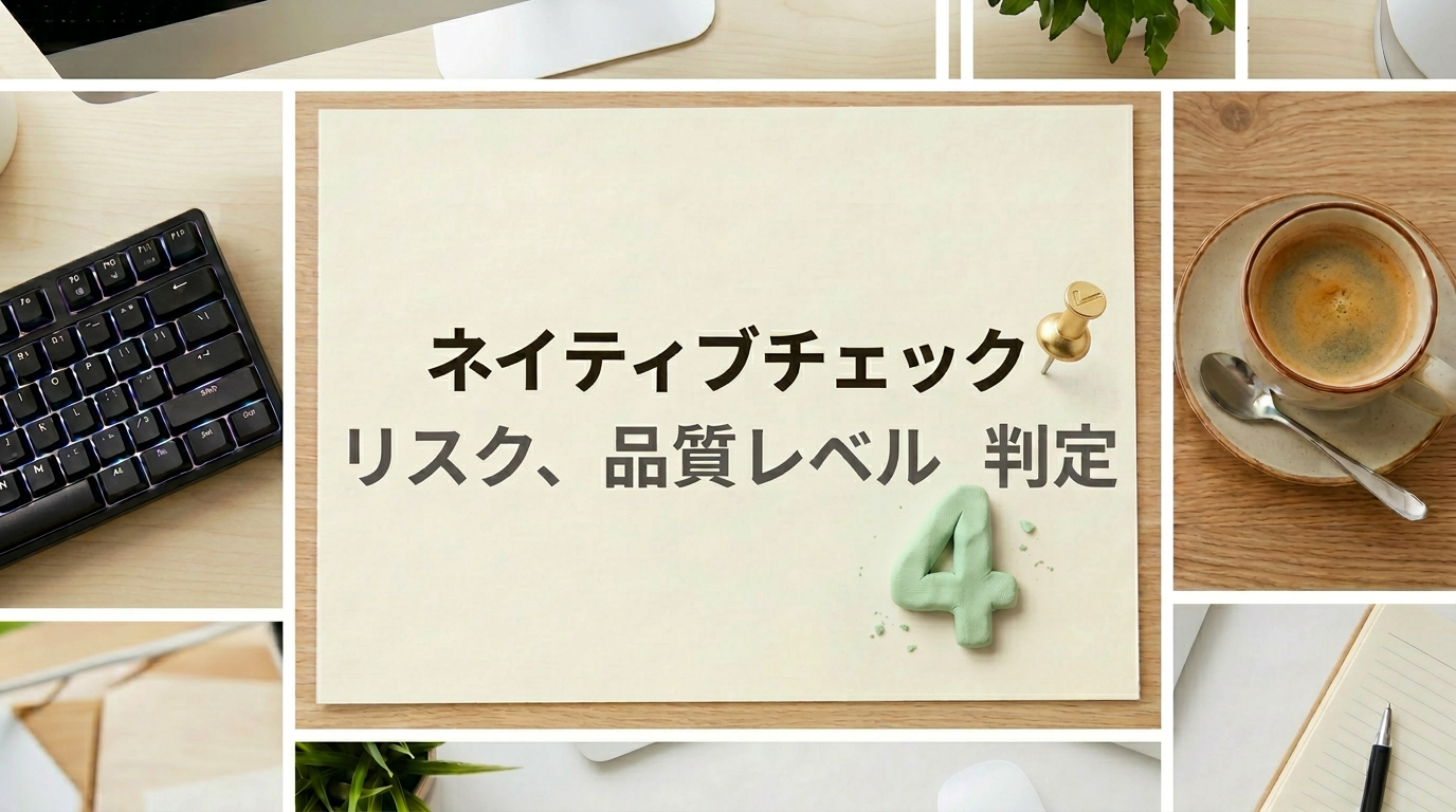 ネイティブチェックしたのに問題が残った——受入品質診断が必要な理由