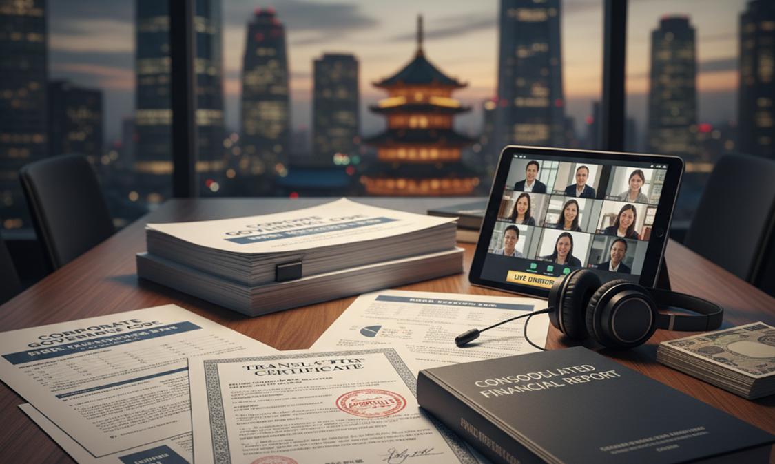 コーポレートガバナンス改革と「誤訳許容度ゼロ」の多言語戦略 〜2026年に向けた法的義務とグローバルな言語ガバナンス構築〜